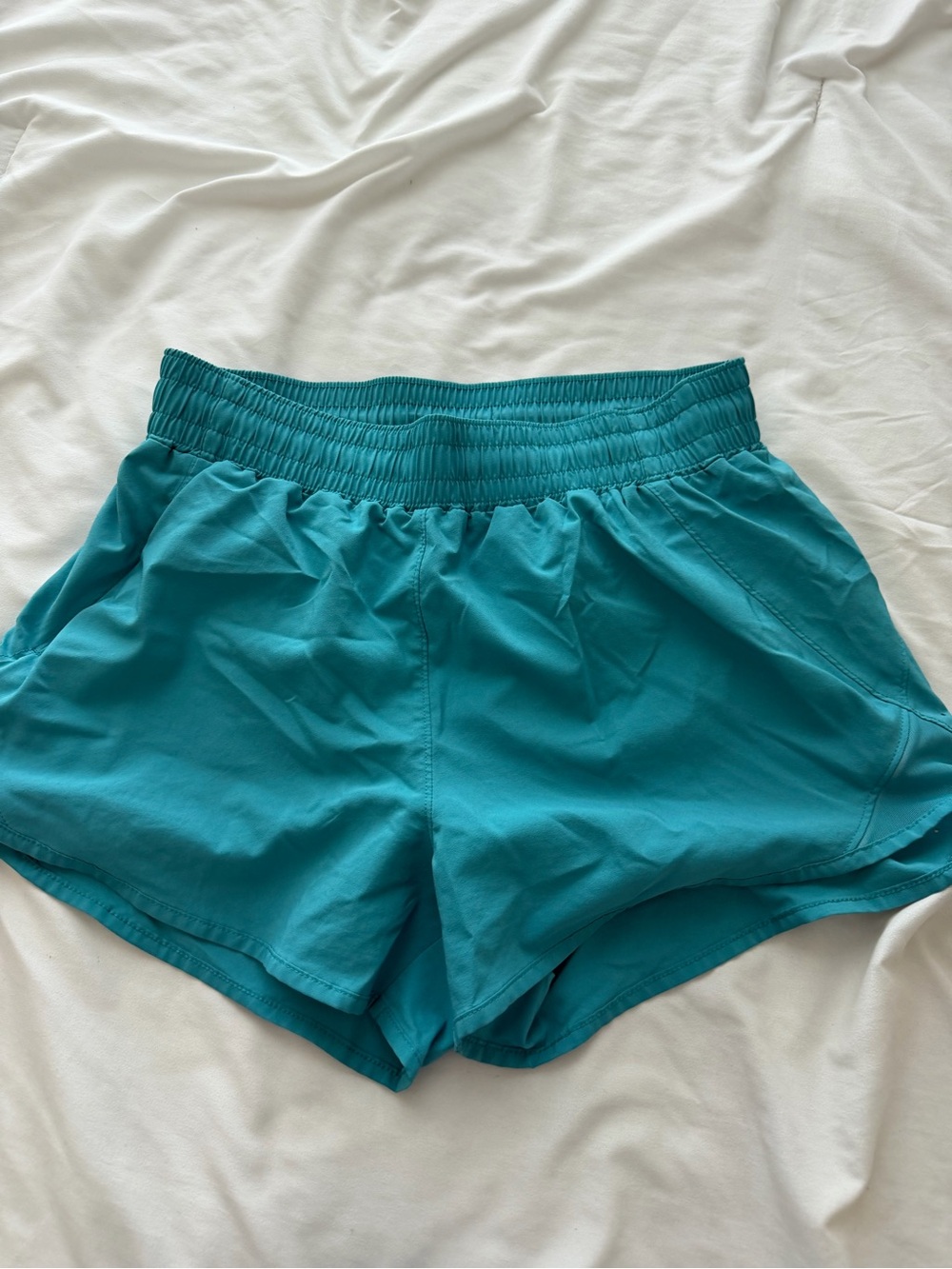 all in motion Teal Athletic Shorts with Elastic Waistband